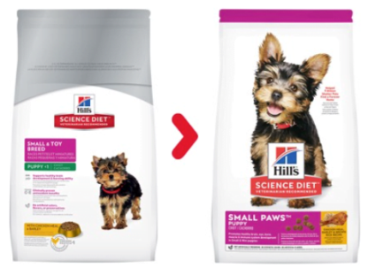 Nourriture pour chiots, race petites et miniatures, Science Diet poulet, Hill's