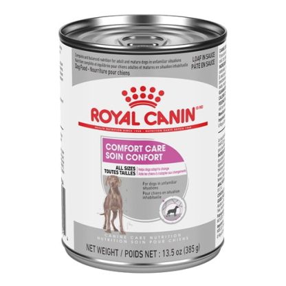 Conserve pâté en sauce, soins confort pour chien, Royal Canin 385g