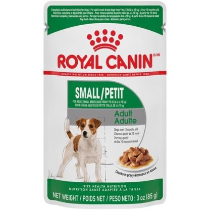 Pochettes morceaux en sauce, petit chien, Royal Canin 85g