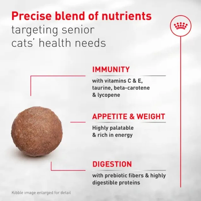 Nourriture pour chat âgé 11+, Royal canin 2.7kg