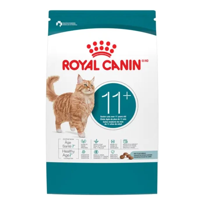 Nourriture pour chat âgé 11+, Royal canin 2.7kg