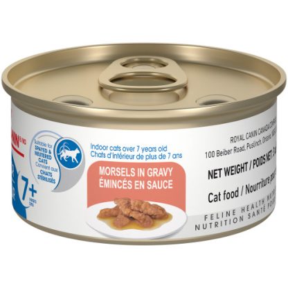 Conserve pour chat intérieur 7+, émincés en sauce, Royal Canin 85g